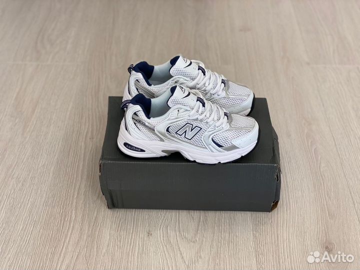 Кроссовки New Balance 530 White Silver Navy