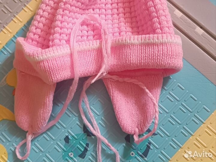 Шапочка для девочки весна