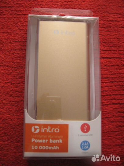 Продается Intro Power Bank 10 000mAh