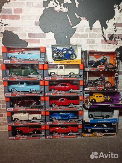 Коллекционные модели Motormax, Maisto 1:24