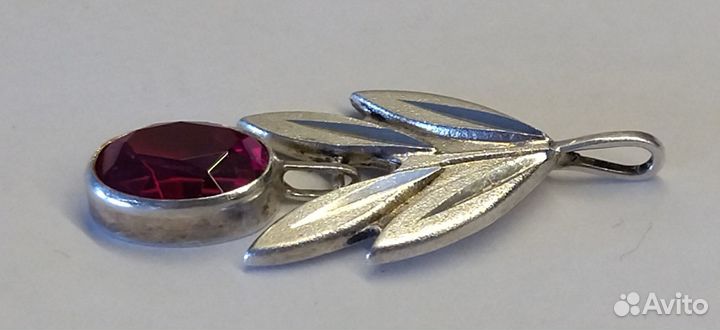 Кулон, подвеска серебро 916 проба (звезда). корун