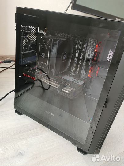 Игровой Пк Ryzen 7 Pro 1700x, rx 5600 xt, 512 ssd