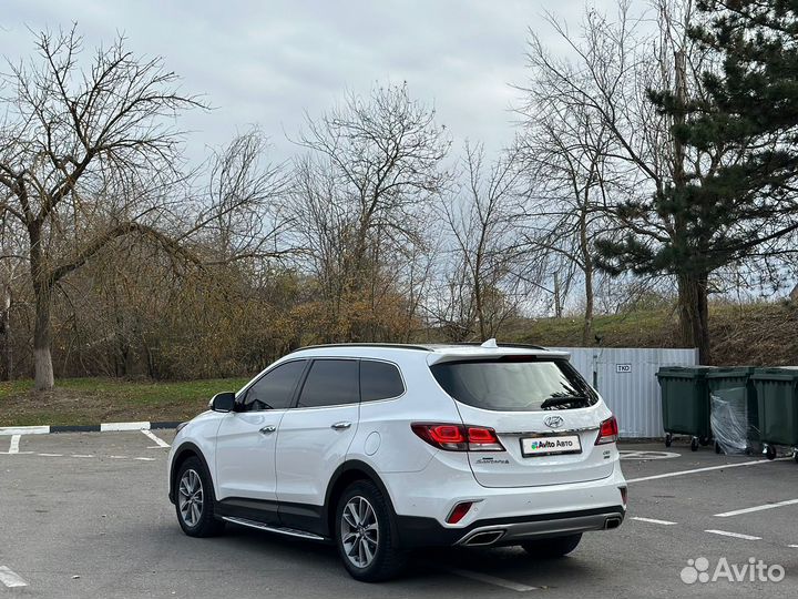 Hyundai Grand Santa Fe 2.2 AT, 2017, 100 000 км