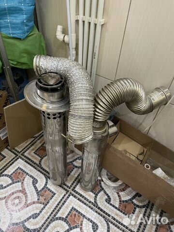 Дымоход для азиатских котлов (Rinnai)