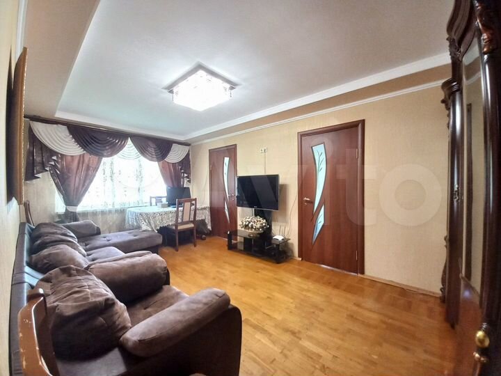 4-к. квартира, 64 м², 1/5 эт.