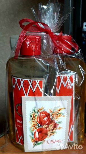 Гель для душа и шампунь Красная Москва