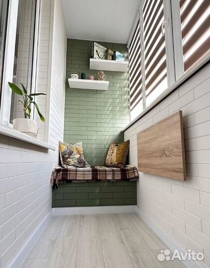 Балконы / лоджии под ключ Остекление