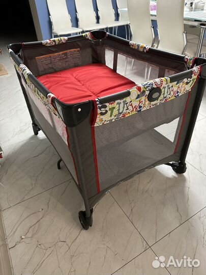 Кроватка манеж складная