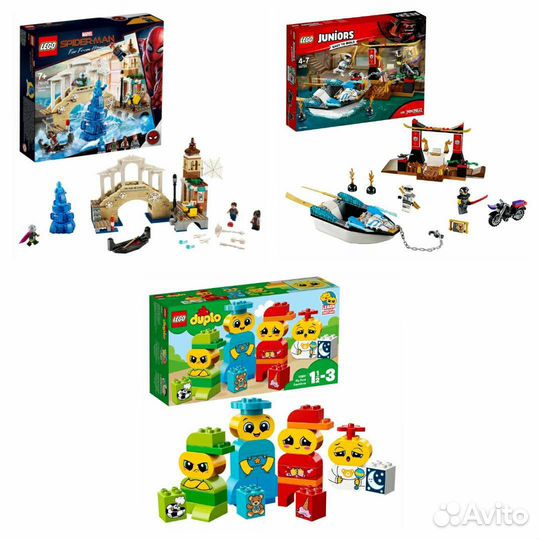 Новые наборы Lego Duplo, Ninjago, Marvel