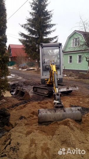 Мини экскаватор в аренду