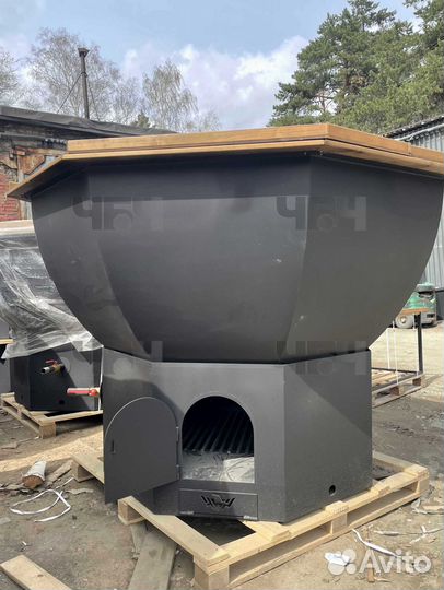 Чан для бани. Купель