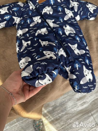 Детский зимний комбинезон 68 размер