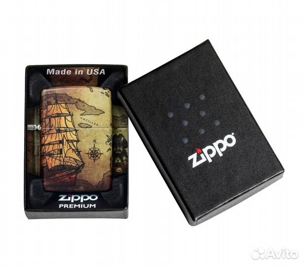 Зажигалка Zippo 49355 White Matte Оригинал Новая
