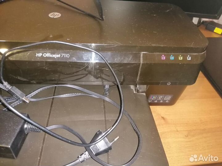 Цветной принтер HP печать на формате А3,А4