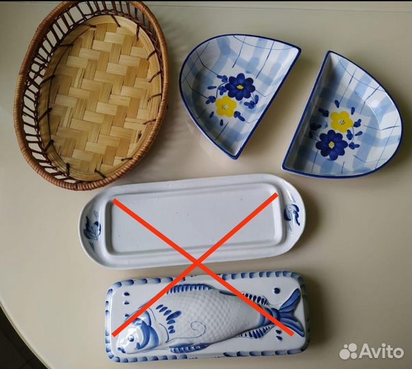 Набор для специй, хлебница