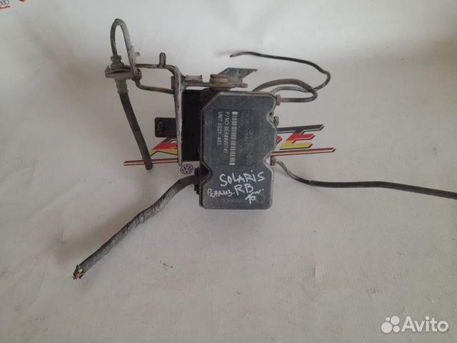 Блок управления тормозами/насос ABS Hyundai Solari