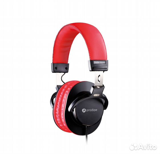 Наушники, закрытые, черный/красный Prodipe 3000BR