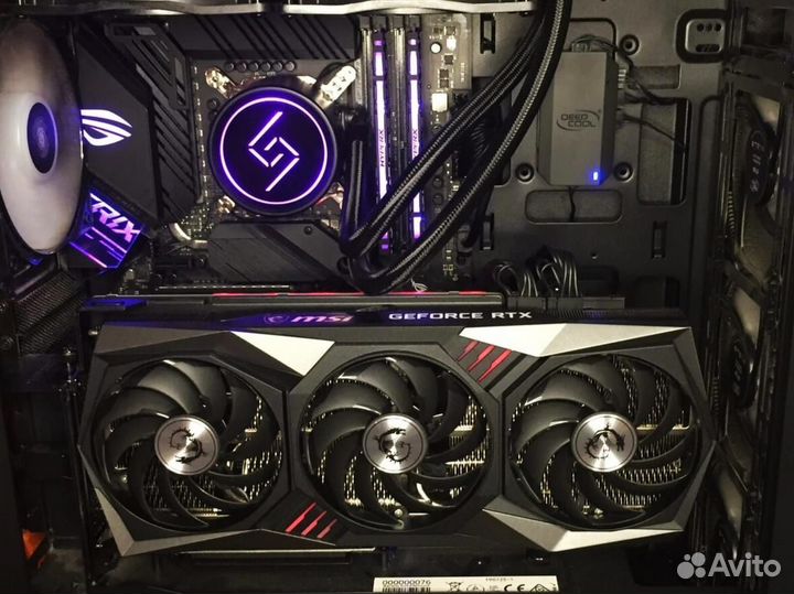 Msi RTX 3080 Gaming X Trio в идеальном состоянии