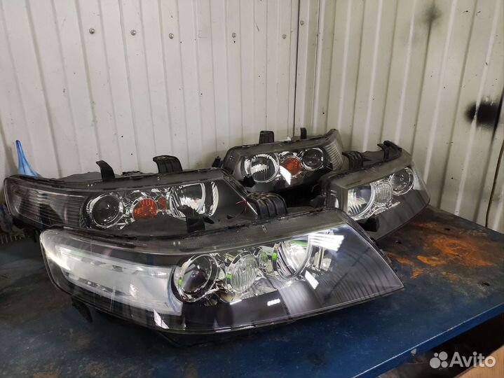 Фары Honda Accord 7 BI-LED рестайлинг/дорестайлинг