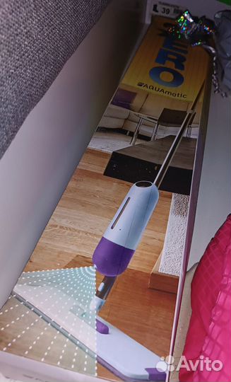 Швабра новая Greenway aquamatic с распылителем