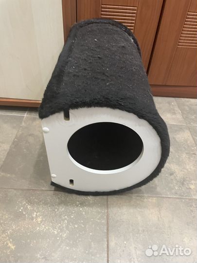 Домик для животных ZooM, труба, 62*26*77 см