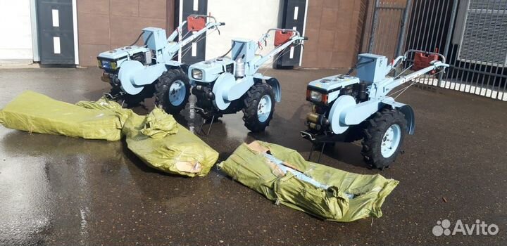 Мотоблок скаут 15 DE с почвофрезой и сиденьем