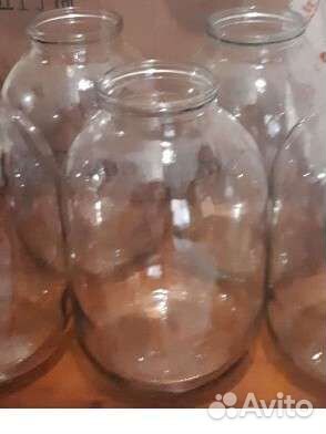 Стеклянная банка 3л, и 600 гр банки,2х литровый