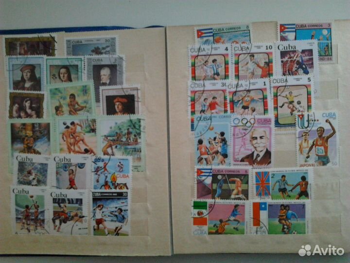 Почтовые коллекционные марки Кубы (50-90 гг.)