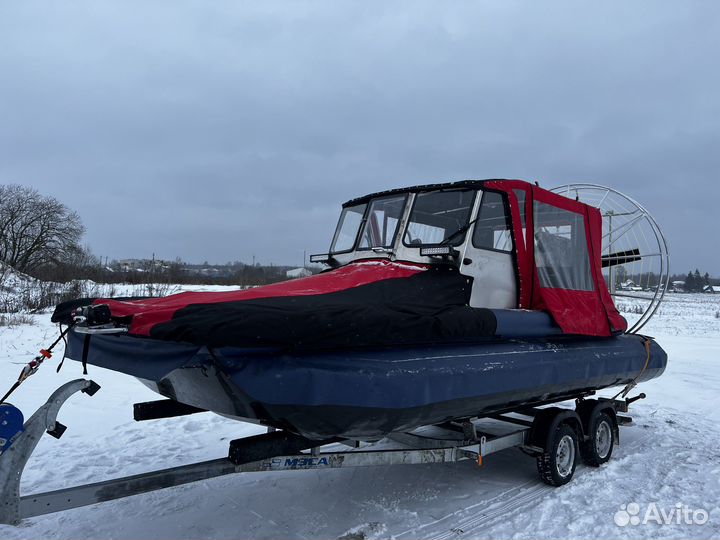 Аэролодка на 9 человек Honda 244 л.с