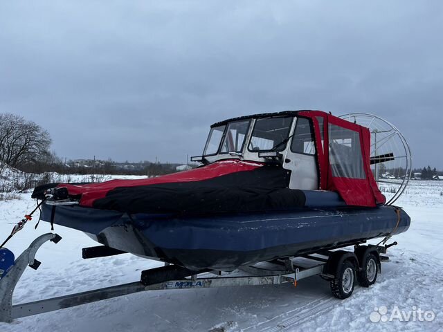 Аэролодка на 9 человек Honda 244 л.с