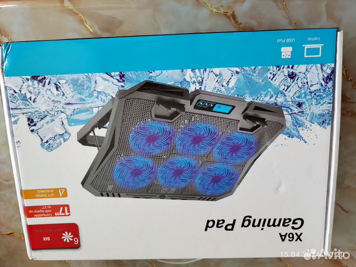 Подставка с охлаждением для ноутбука