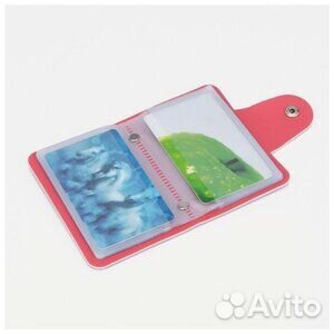 Визитница на кнопке для карт