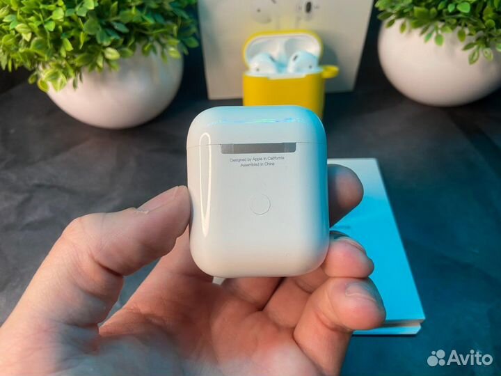 AirPods 2 Luxe (Чехол+Гарантия)