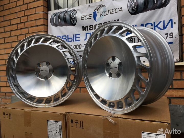 Диски блюдца r17 5-112 комплект