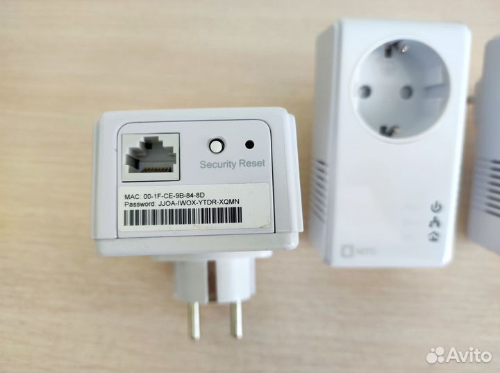 Интернет по электропроводке 3 PLC адаптера qpla200