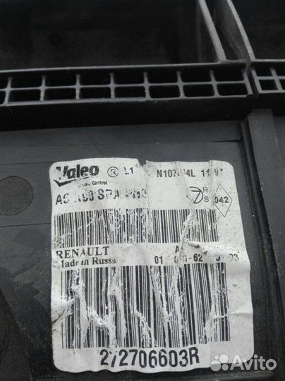 Корпус отопителя Renault Sandero