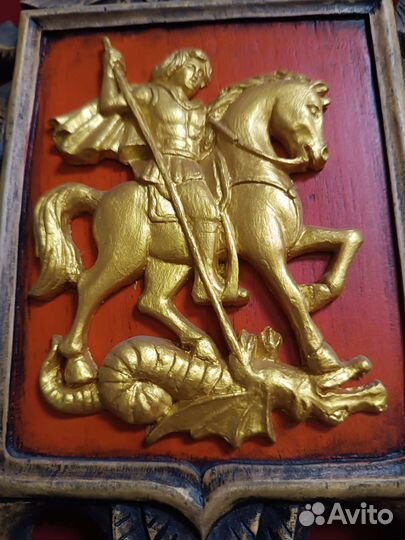 Герб Москвы кабинетный