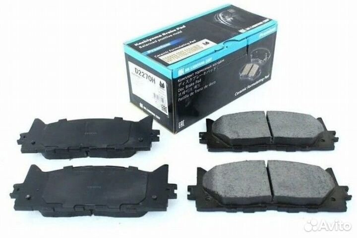 Колодки тормозные передние Toyota Camry