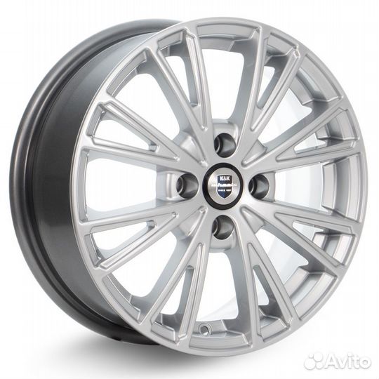 R15 4x100 6J ET35 D67,1 К&К Меандр (кс888) Сильвер