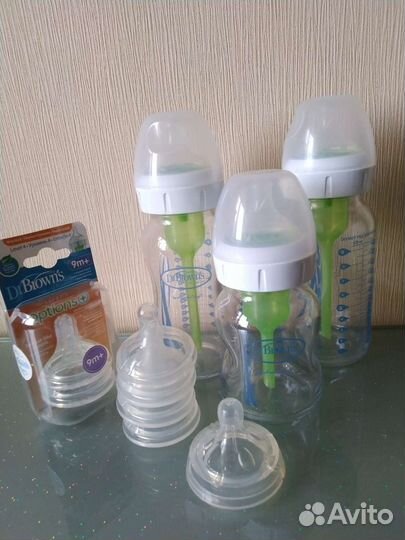 Бутылочки антиколиковые Dr Brown's Стекло