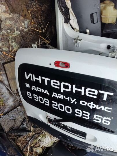 Дверь багажника Renault Kangoo