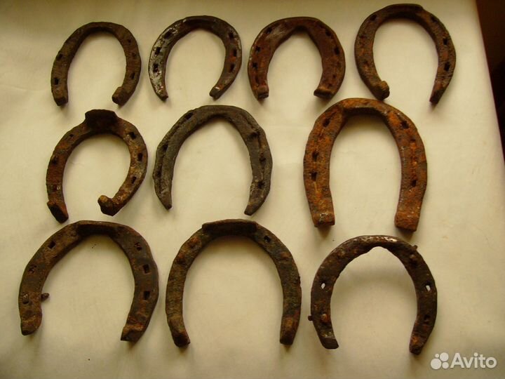 Подковы старинные 10 шт