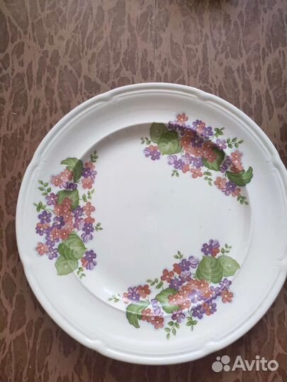 Набор столовой посуды Конаково СССР