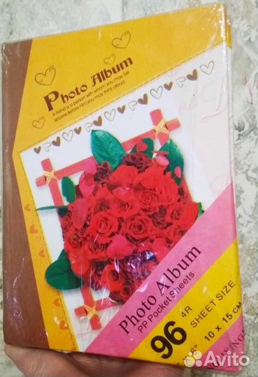 Фотоальбомы 96 листов, с розами