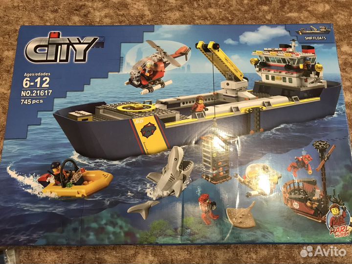 Конструктор lego 60266 исследовательский корабль