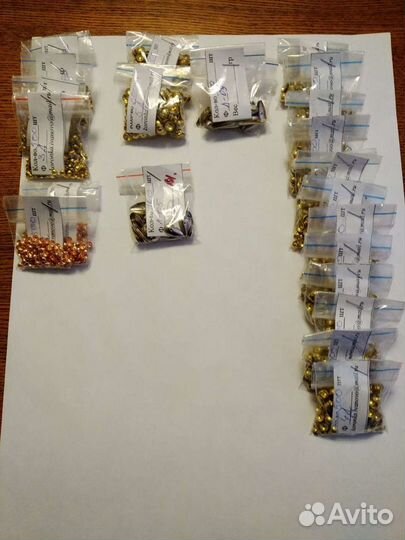 Коронки.-чешуйки для изготовления мормышке