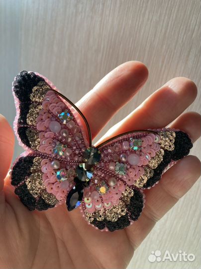 Брошь ручная работа