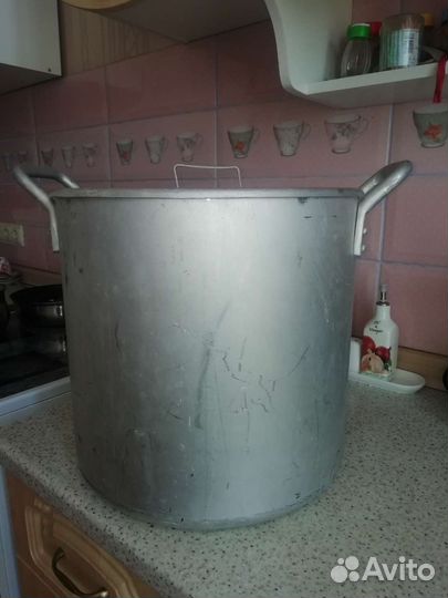 Кастрюля алюминиевая 20 литров