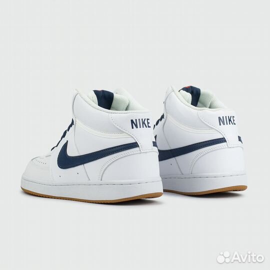 Nike Court Vision Mid White / Blue / Gum