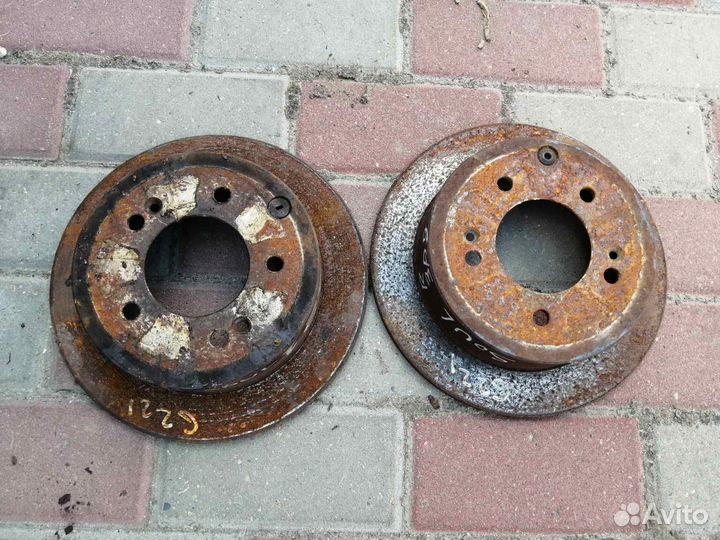 Диски Тормозные Задние киа соул SOUl сол 1